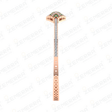 Easy to Wear 14K Gold Diamond Open Cuff Bracelets Design Sarafa Bazar India