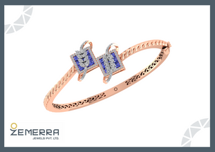 14K Diamond Bracelets – Real Gold Sarafa Bazar India