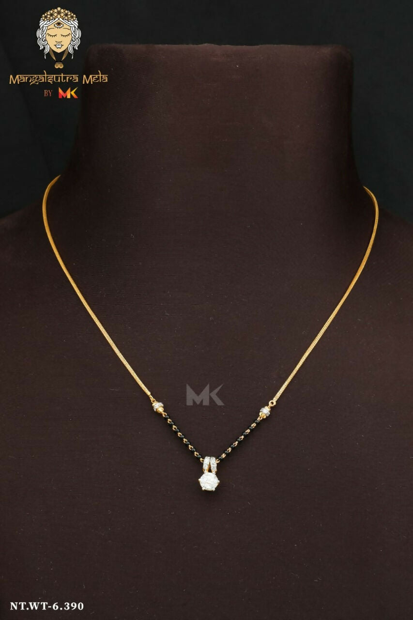 CZ Mangalsutra Sarafa Bazar India