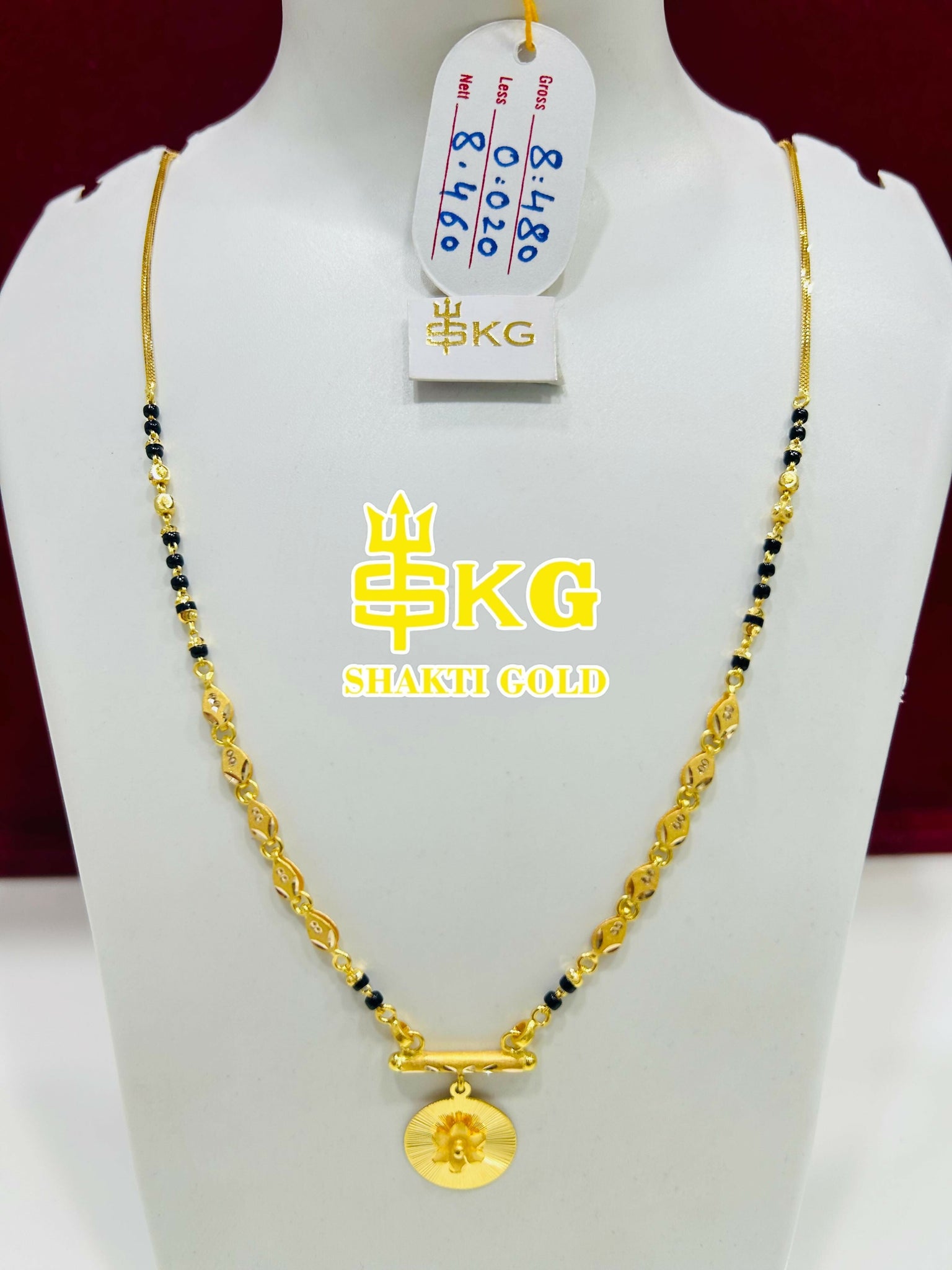 Gold Mangalsutra Sarafa Bazar India