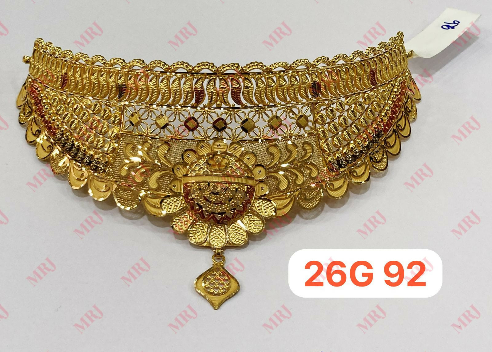 Gold Choker Sarafa Bazar India