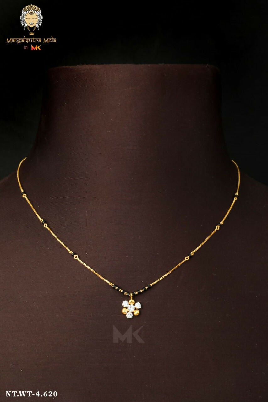 CZ Mangalsutra Sarafa Bazar India