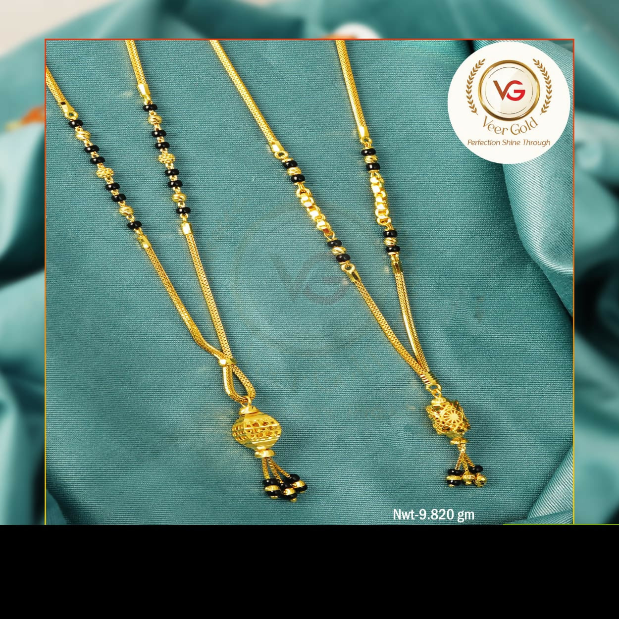 Gold Mangalsutra Sarafa Bazar India