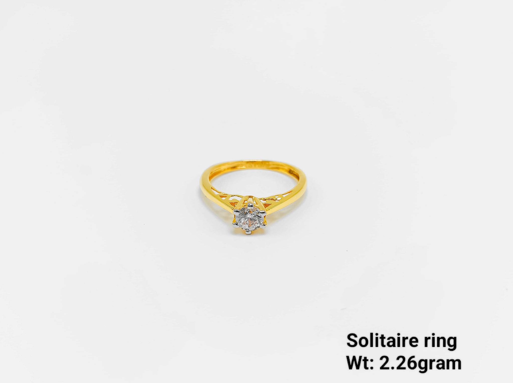 Solitaire Ring Sarafa Bazar India