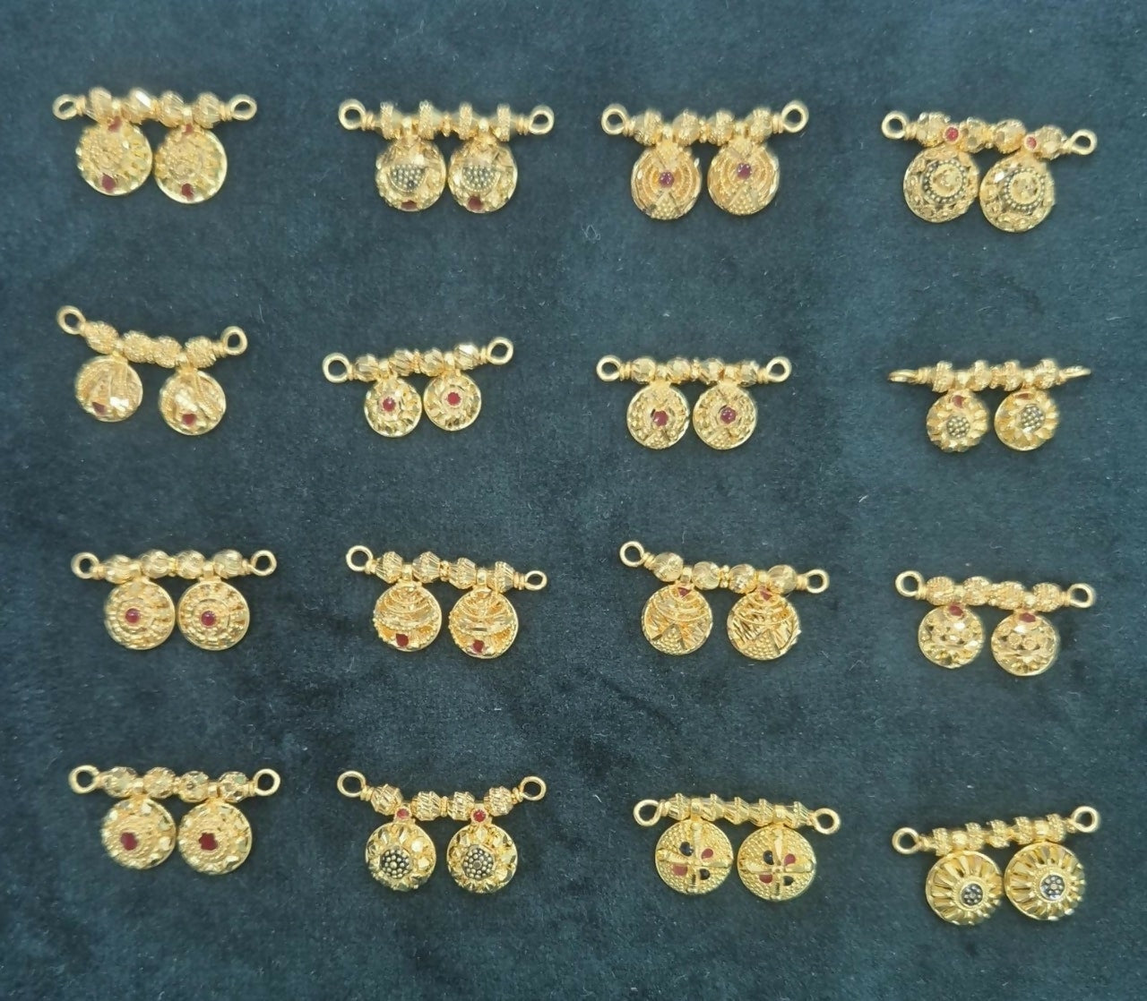 Gold Mangalsutra Pendants Sarafa Bazar India
