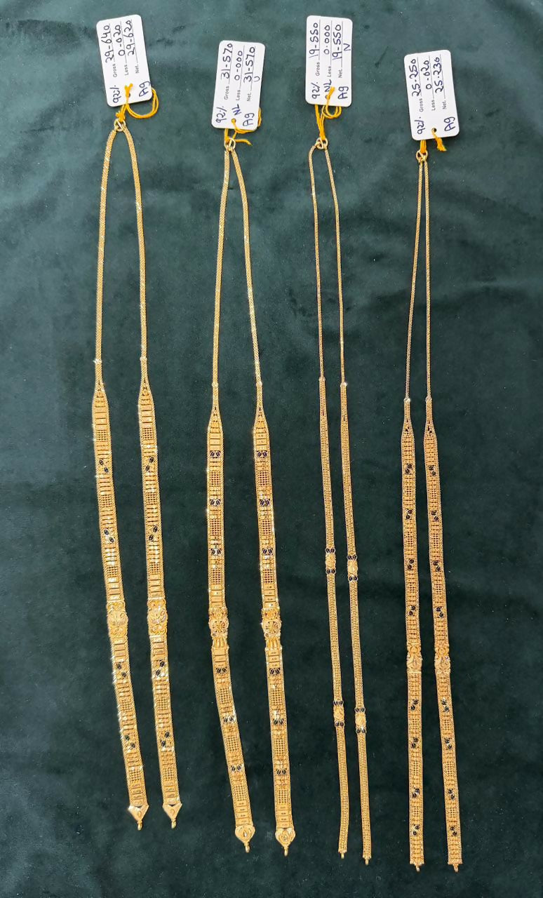 Mangalsutra Chains Sarafa Bazar India