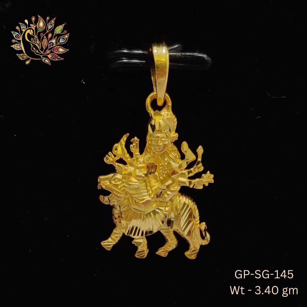 GP-SG-145 - Plain Casting God Pendants Sarafa Bazar India