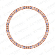 14K Rose Gold Diamond Bangles - Fine Jewelry For Her Sarafa Bazar India