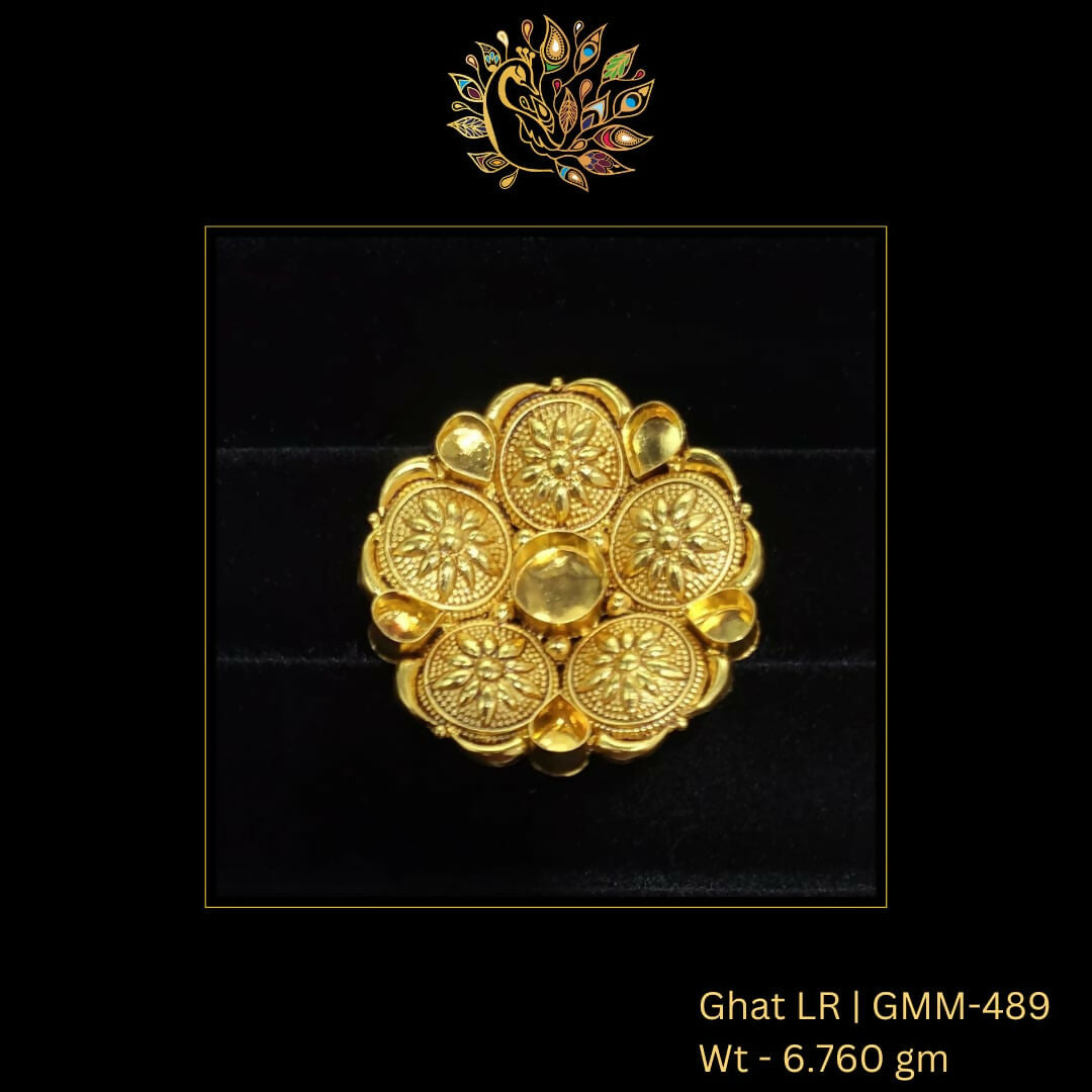 Antique Ghat Ladies Ring Sarafa Bazar India