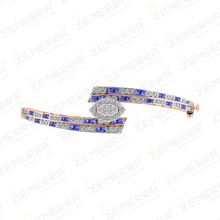 Classic 14K Rose Gold & Nutural Diamond Bracelets Fine Jewelry Sarafa Bazar India