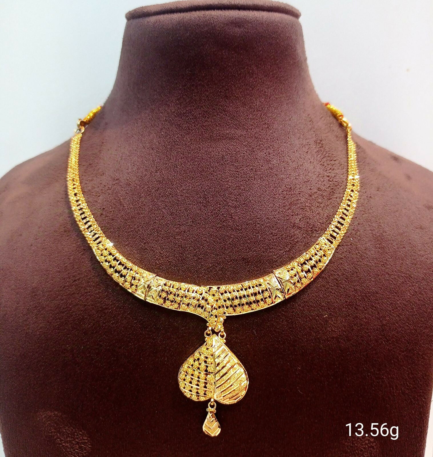 Gold Necklace Sarafa Bazar India