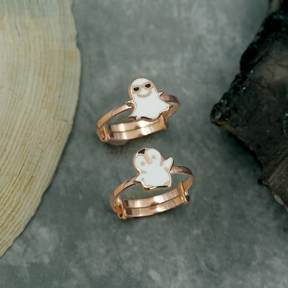 Rose Gold Enamel Bichhiya Sarafa Bazar India