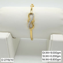 Ovel Bracelet-9gm-2719/10 Sarafa Bazar India