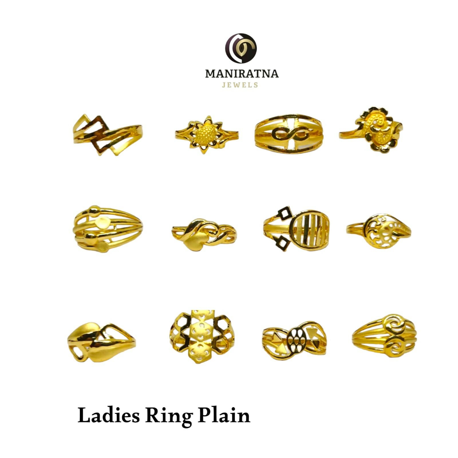 Ladies Ring Plain Sarafa Bazar India