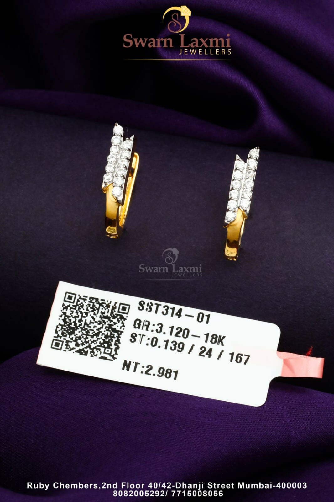 18kt Emerald Bali Sarafa Bazar India