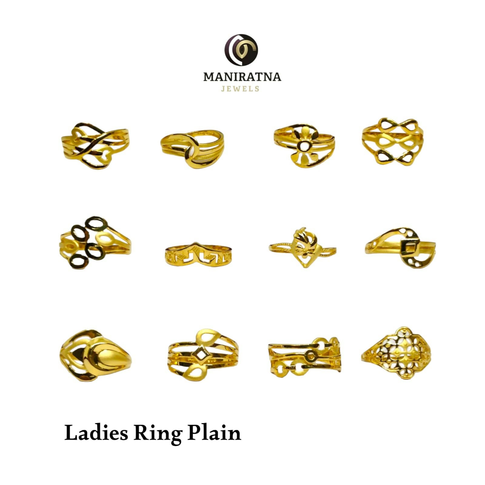 Ladies Ring Plain Sarafa Bazar India