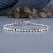Lab Grown Diamonds Tennis Bracelet for Women Sarafa Bazar India