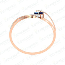 14K Rose Gold Diamond Bracelets Fine Jewelry For Her Sarafa Bazar India