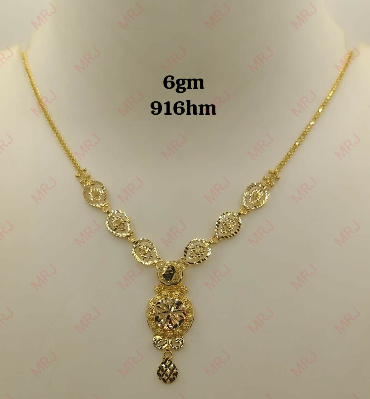 22kt Turkey Necklace Sarafa Bazar India