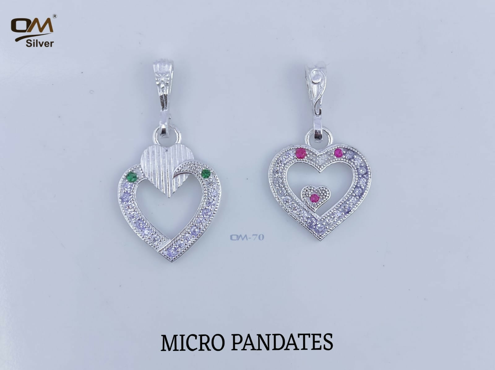 Silver Micro Pendants Sarafa Bazar India