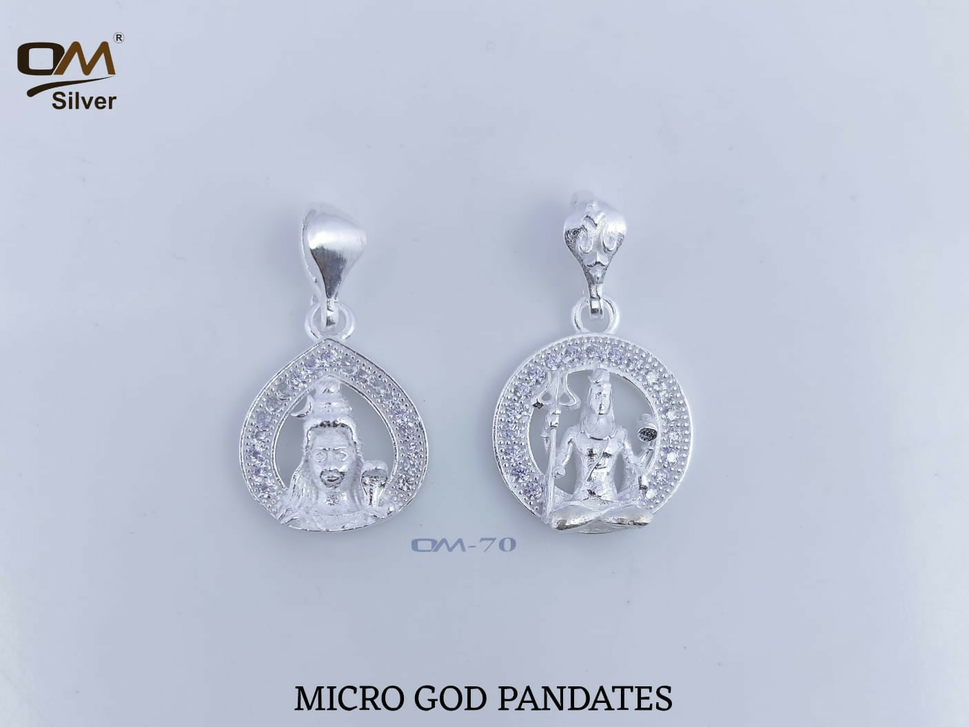 Silver Micro God Pendants Sarafa Bazar India