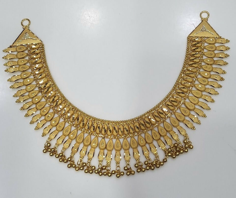 Gold Necklace Sarafa Bazar India