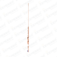Dazzling Diamond Tanzanite Stone Drop Pendant in 14K Rose Gold Sarafa Bazar India