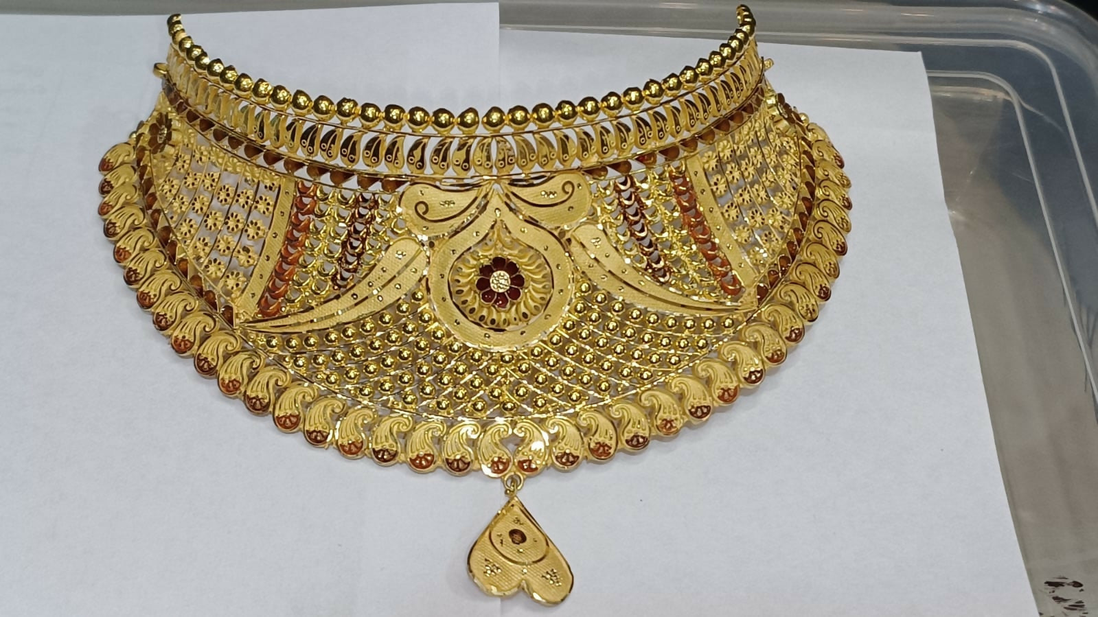 Gold Choker Sarafa Bazar India