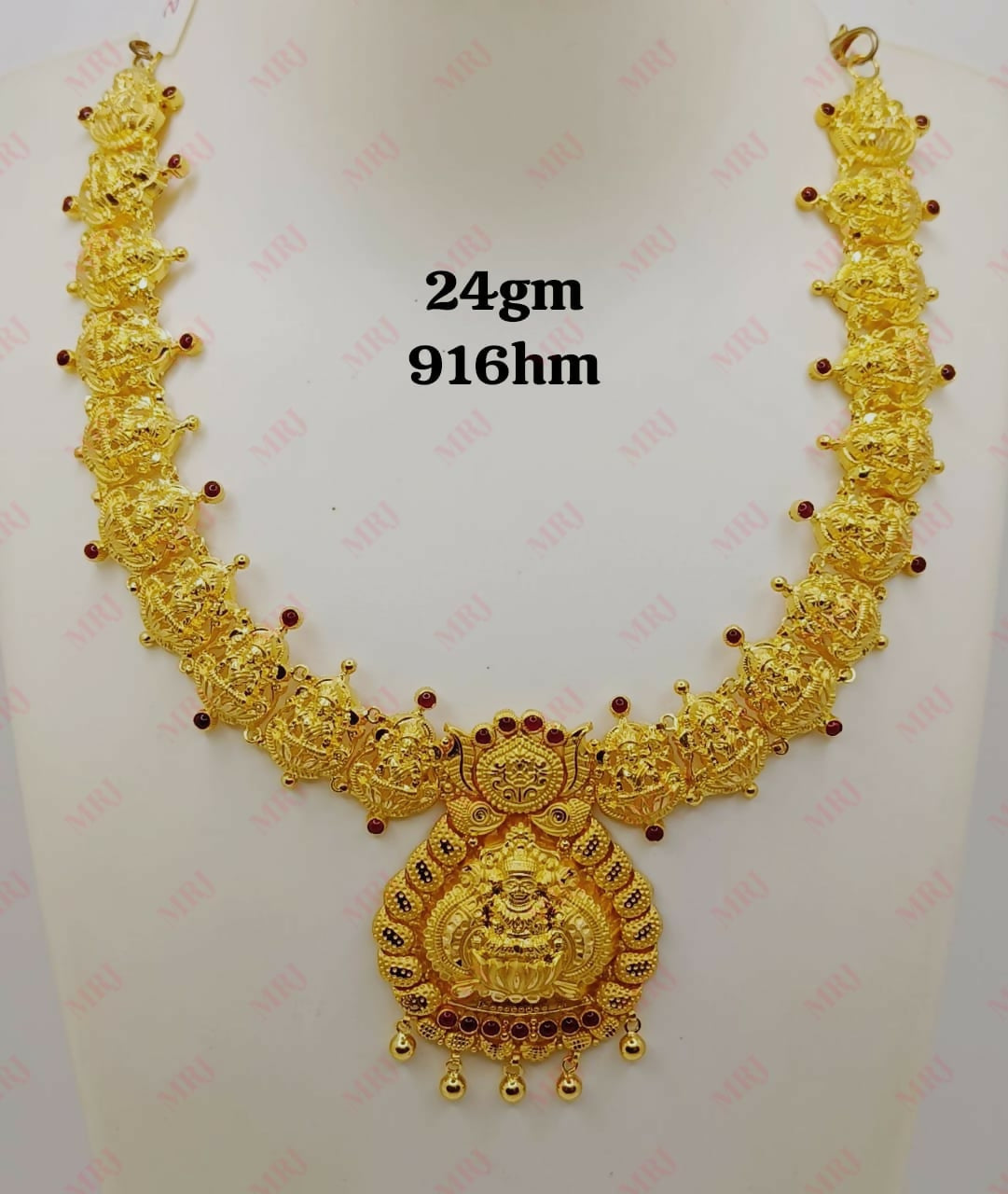 22kt Gold Necklace Sarafa Bazar India