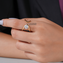 Classic Solitaire Diamond Ring Sarafa Bazar India