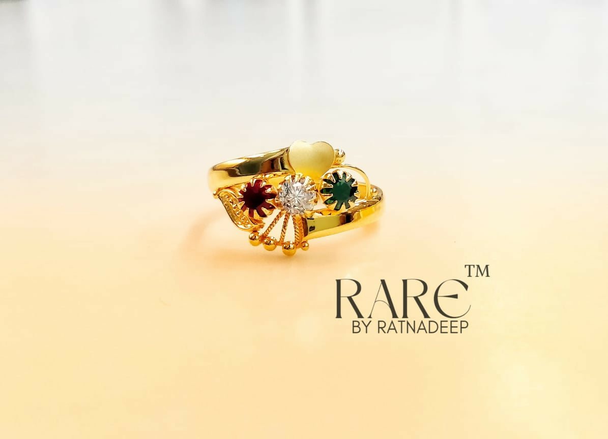 CZ Ladies Ring Sarafa Bazar India