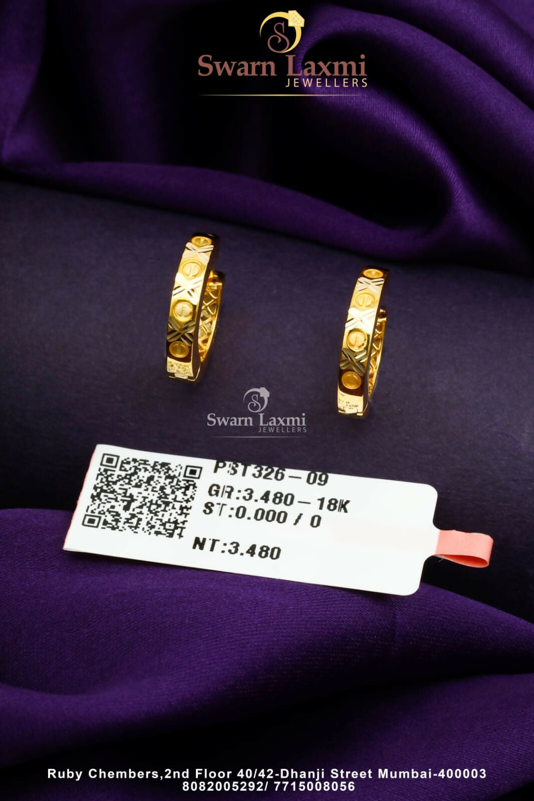 18kt Emerald Bali Sarafa Bazar India