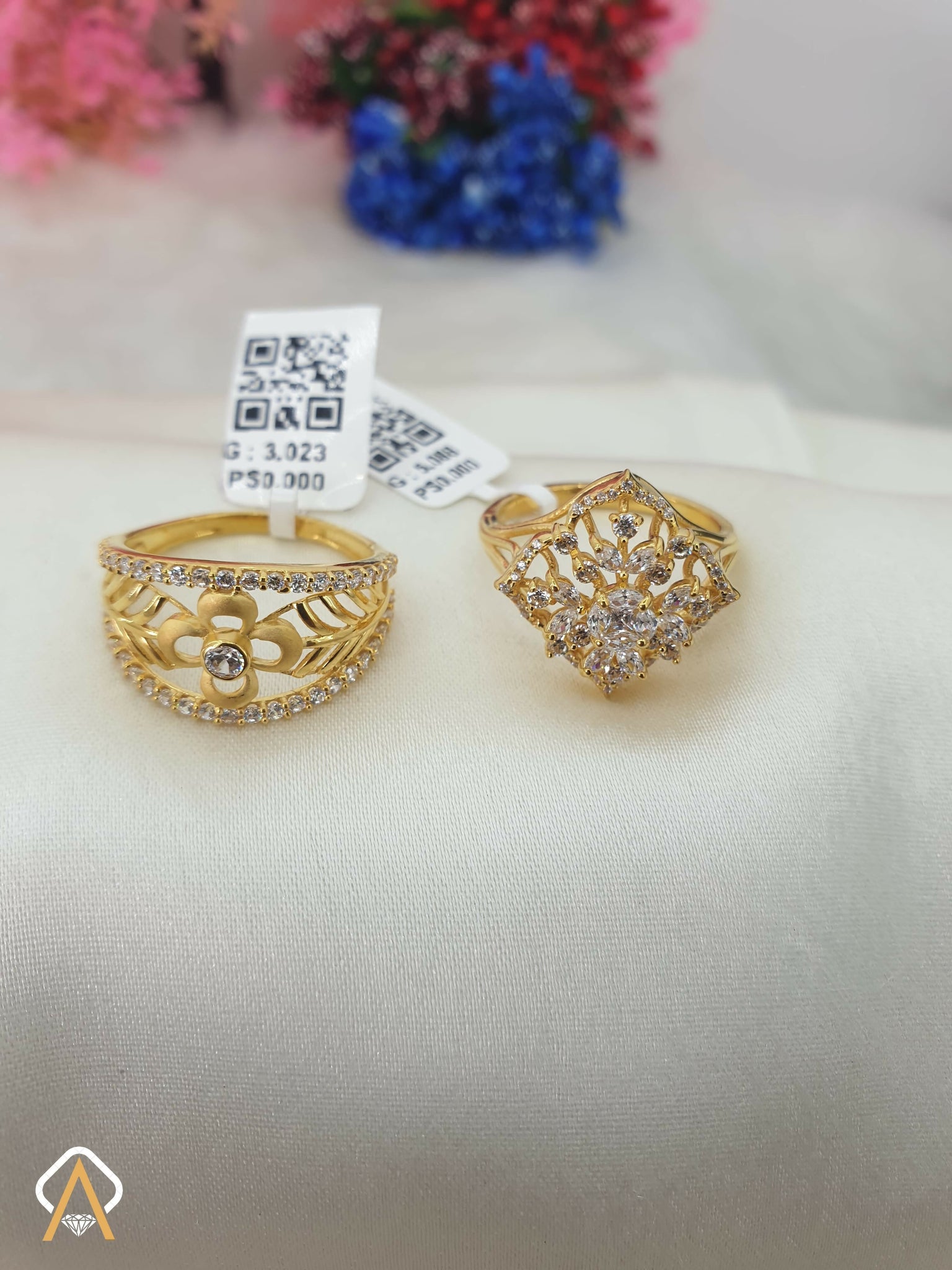 CZ Casting Rings Sarafa Bazar India