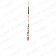 14K Gold Diamond Stylish Mangalsutra Sarafa Bazar India