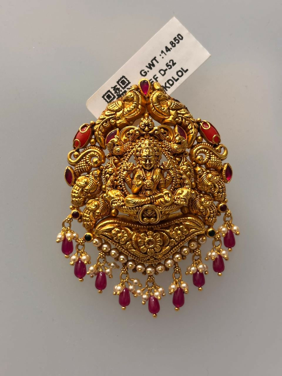 Antique Temple Pendants Sarafa Bazar India