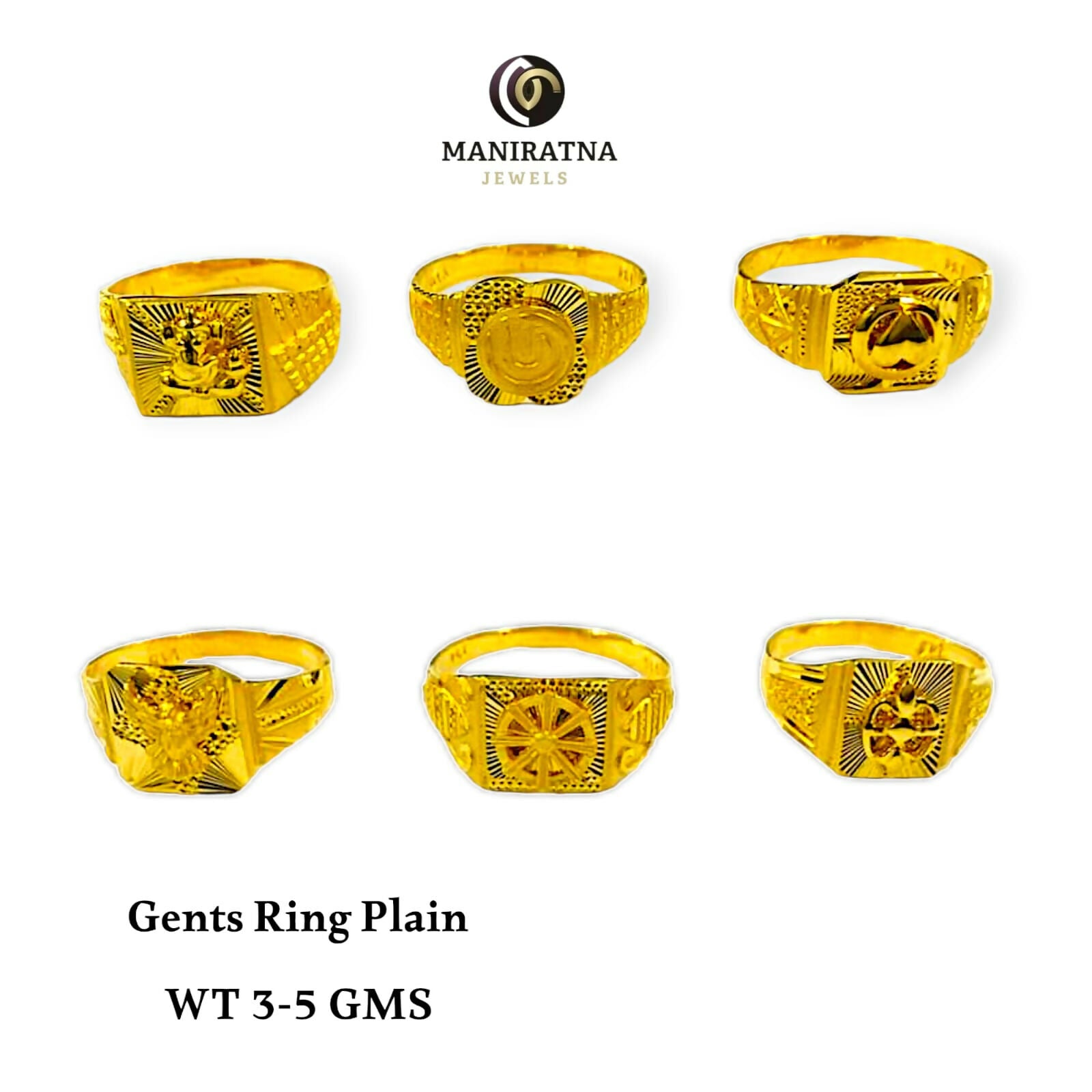 Gents Ring Plain Sarafa Bazar India