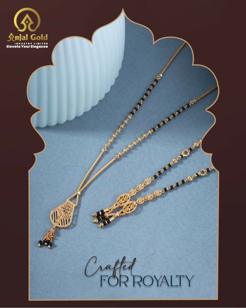 Gold Mangalsutra Sarafa Bazar India