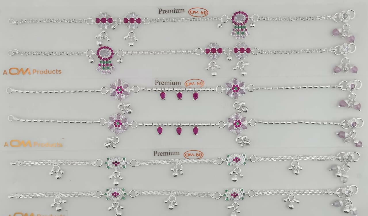 Silver Micro Payal Sarafa Bazar India