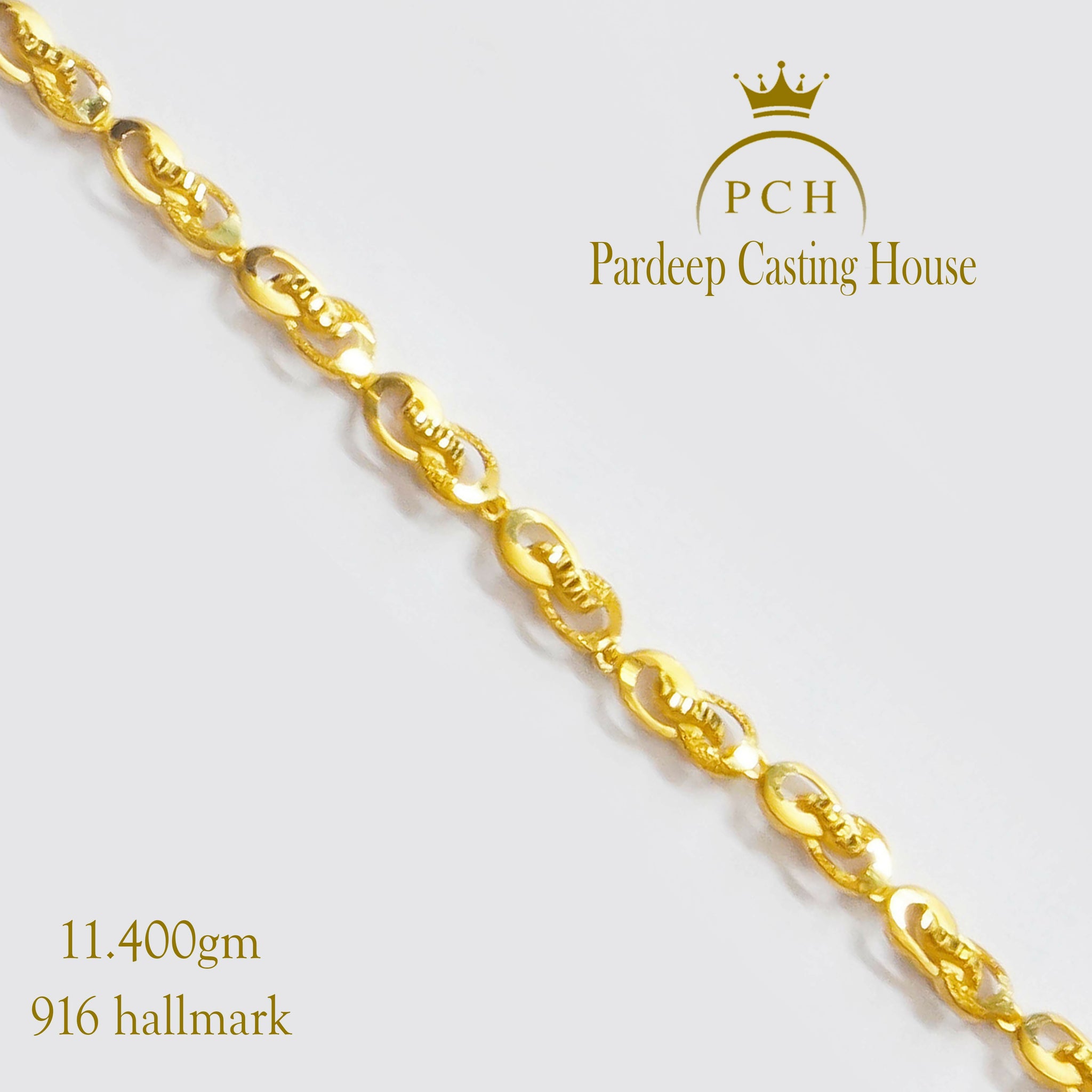 22kt GOLD BRACELET FOR LADIES DESIGN Sarafa Bazar India