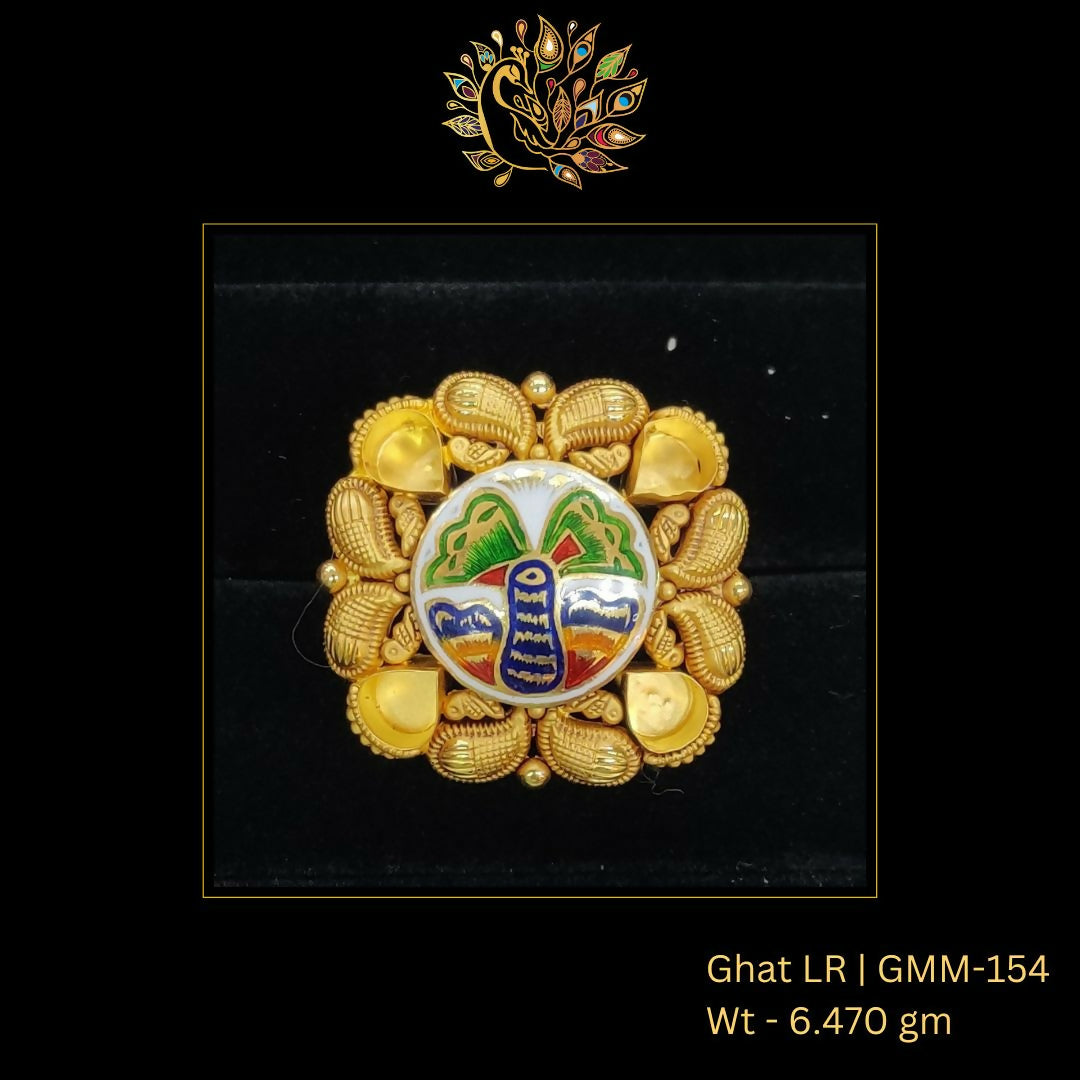 Antique Ghat Ladies Ring Sarafa Bazar India