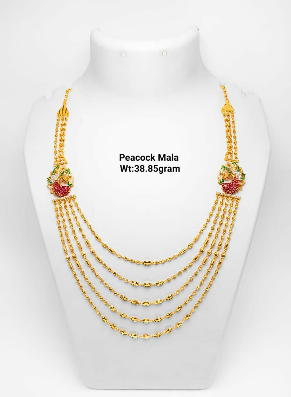 Peacock Mala Sarafa Bazar India