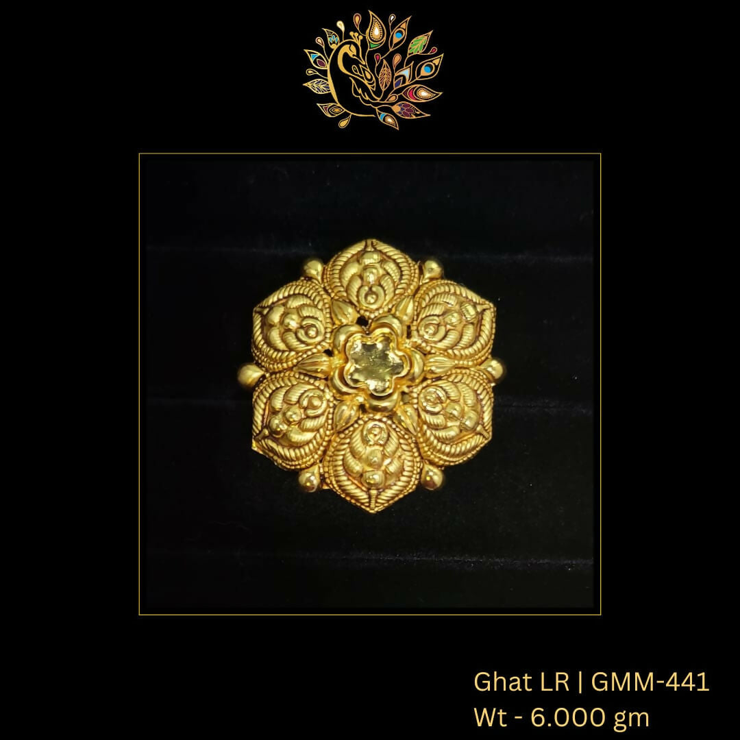 Antique Ghat Ladies Ring Sarafa Bazar India