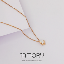 14kt Lab Grown Diamond Chain Pendant Sarafa Bazar India