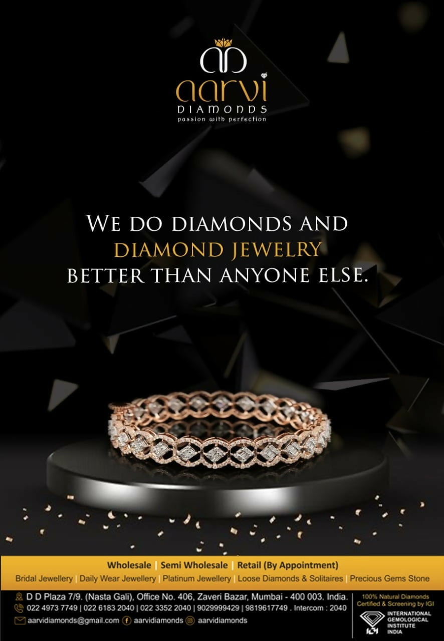 Diamond Ladies Bracelet Sarafa Bazar India