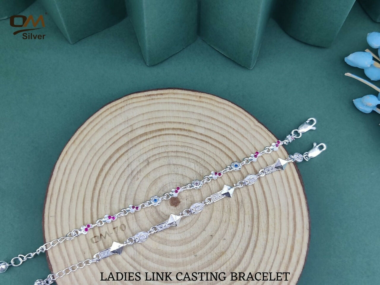 Ladies Link Casting Bracelet Sarafa Bazar India