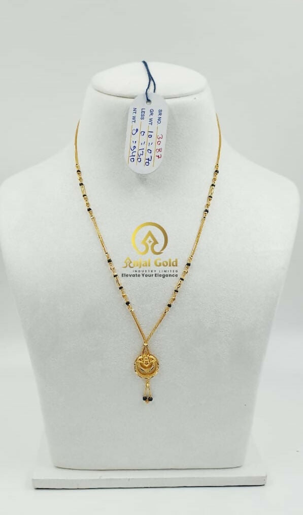 Gold Mangalsutra Sarafa Bazar India