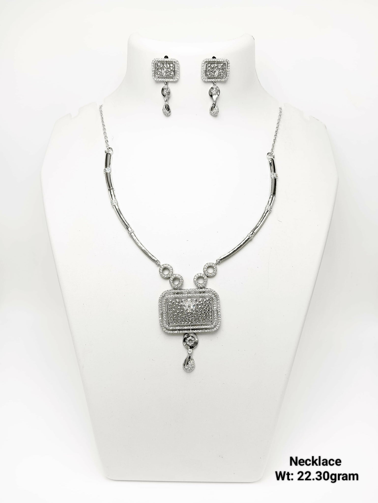 925 Silver Necklace Sarafa Bazar India