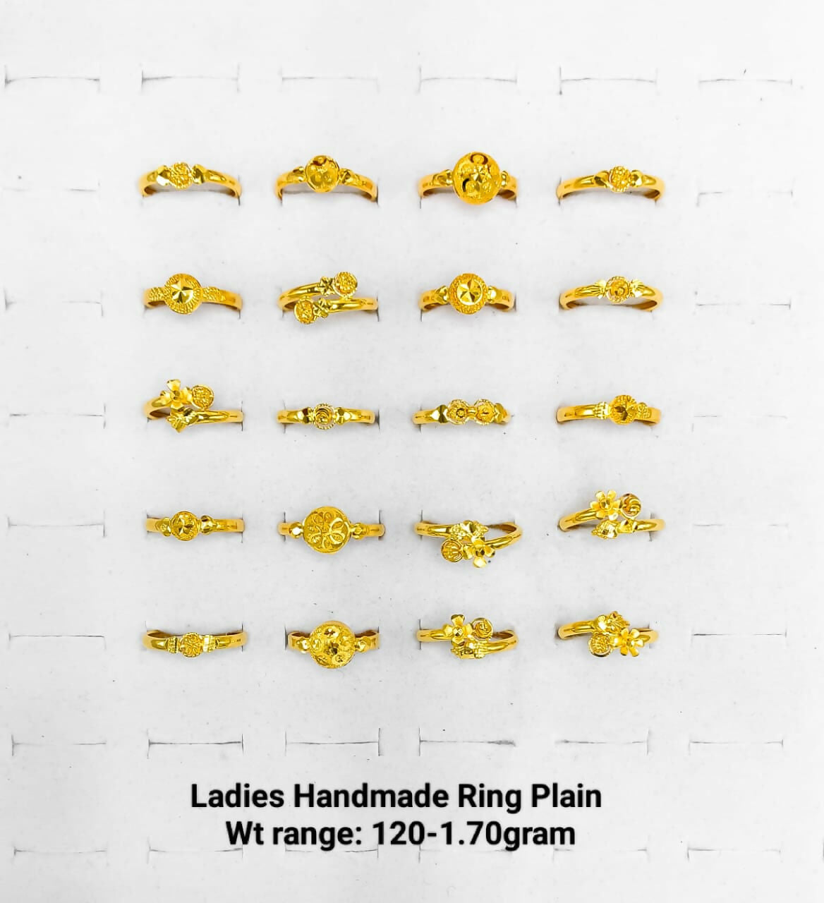 Ladies Handmade Ring Plain Sarafa Bazar India