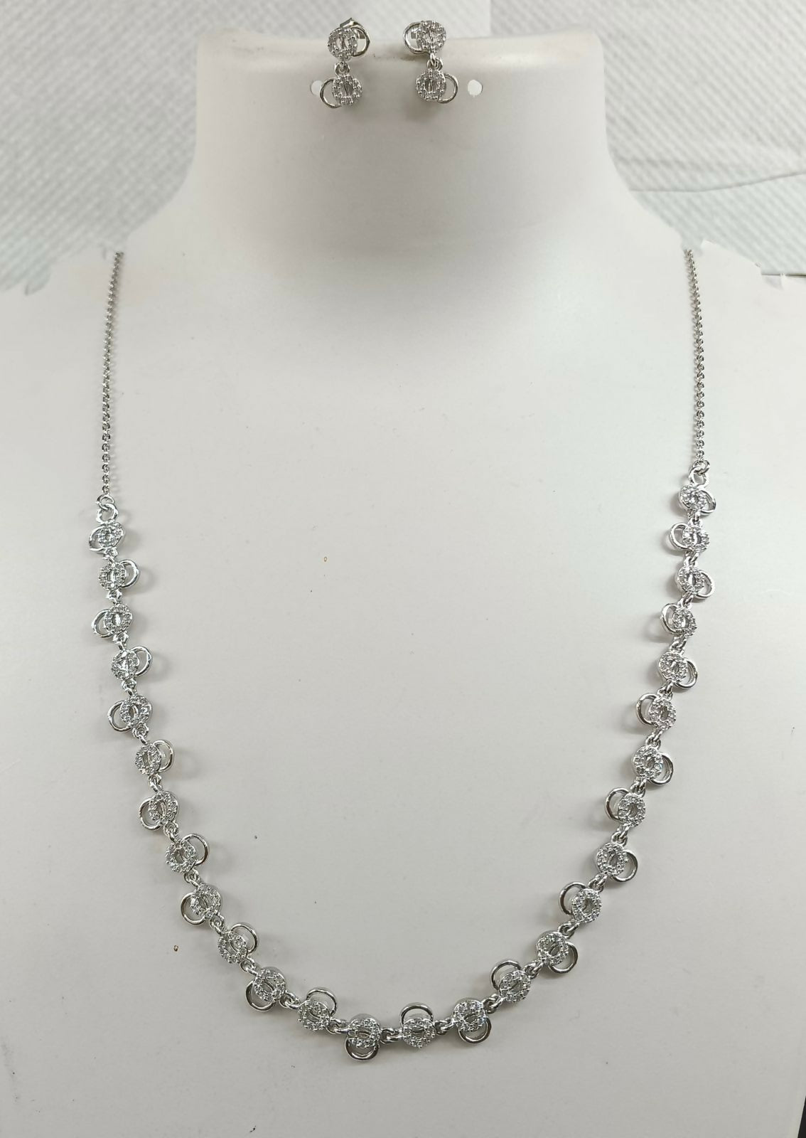 925 Silver Necklace Sarafa Bazar India