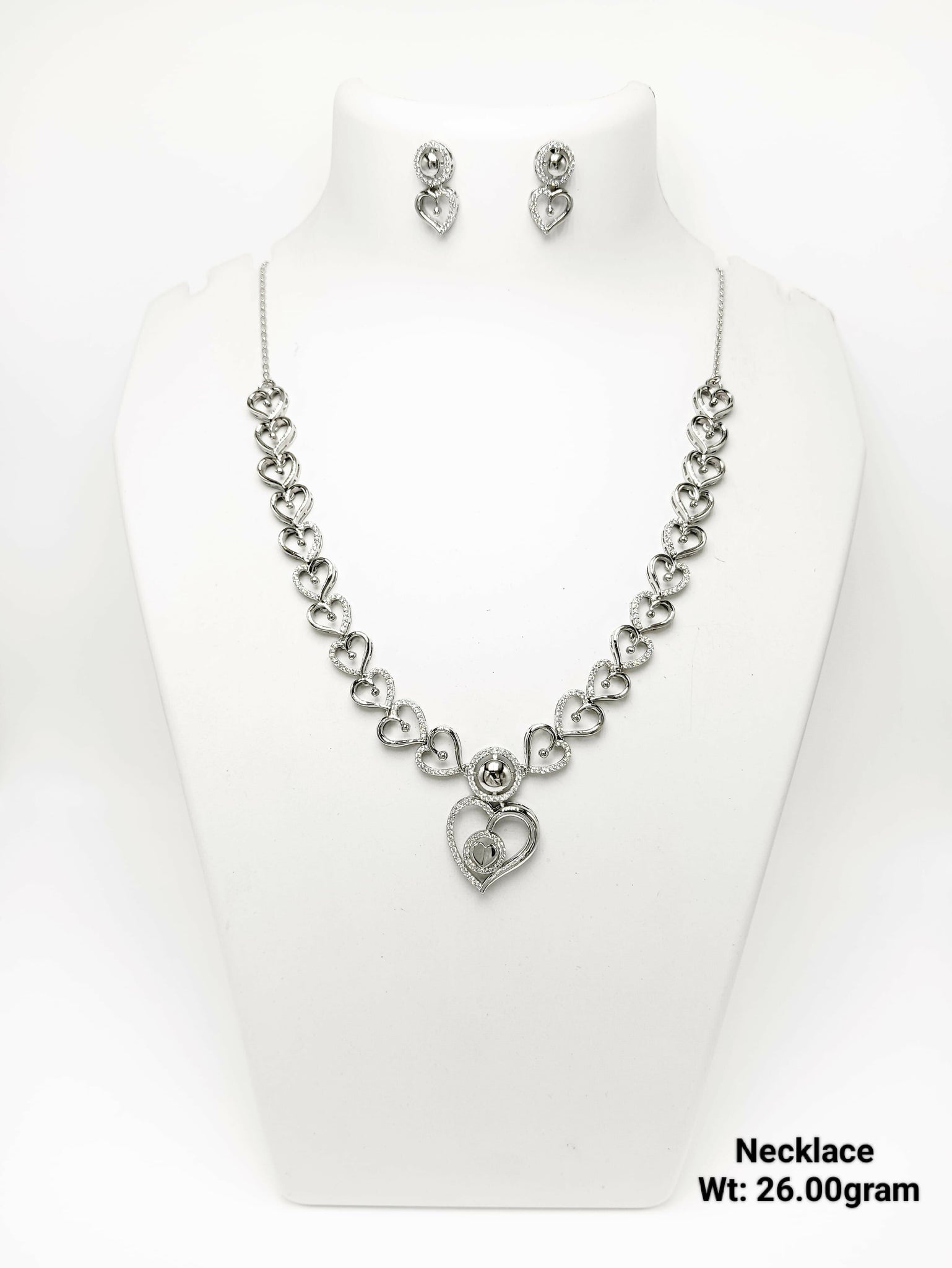 925 Silver Necklace Sarafa Bazar India